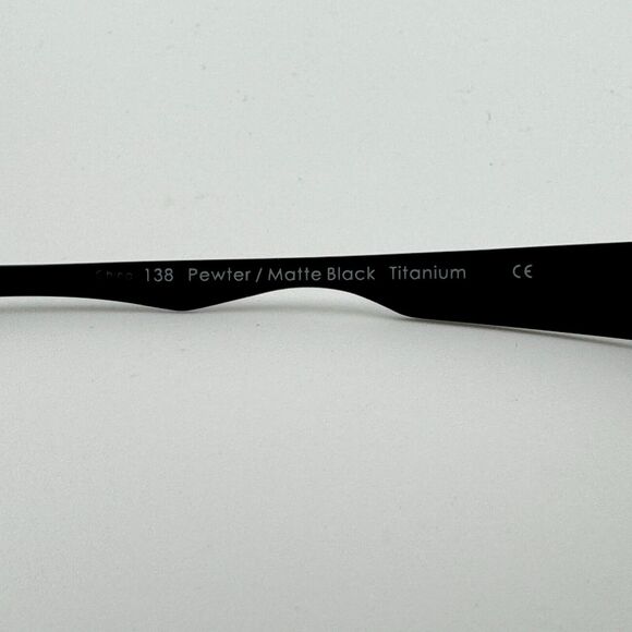 Oakley Socket 4.0 Eyeglasses Spare Parts Pewter Matte Black 53-18-133 H13100 - Picture 5 of 9